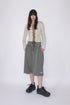 Mayte × Cycle ECHO STAR WASHED HALF PANTS -GRAY-